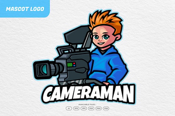 Movie Cameraman Logo