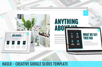 Haslo - Creative Google Slides Template