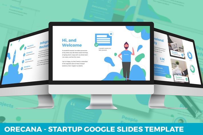 Orecana - Startup Google Slides Template