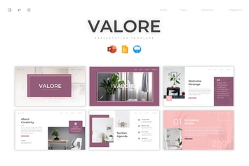 Valore - GSLIDE KEY PPTX TEMPLATE