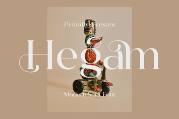 Hegam Serif Font