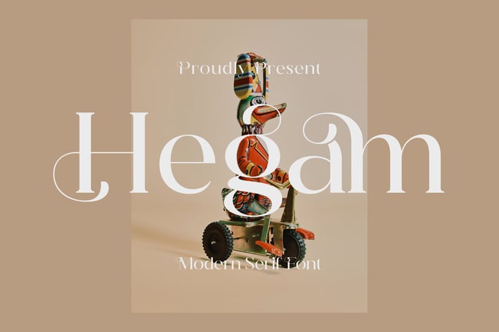 Hegam Serif Font