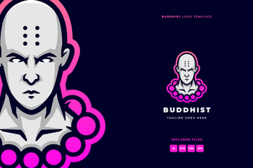Buddhist Logo Template