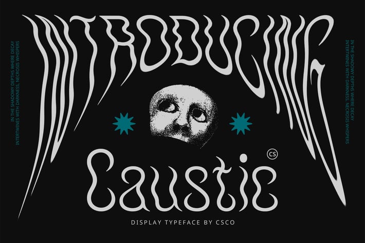 Caustic – Psychedelic Font