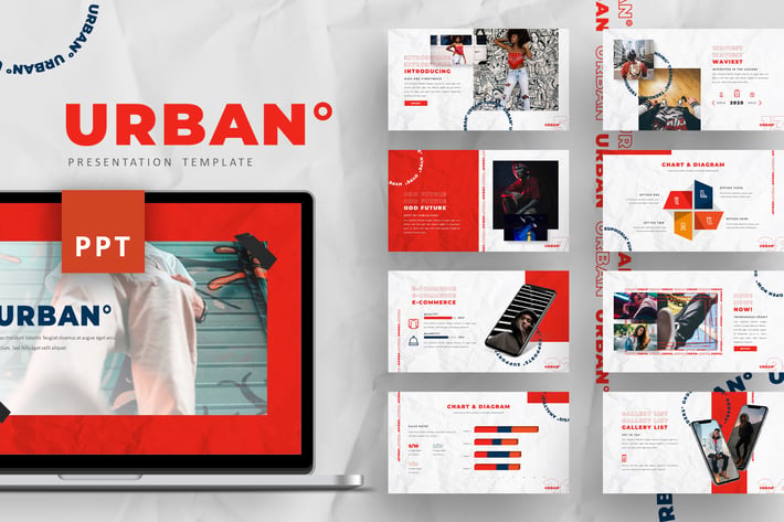 Urban - Hype Modern Powerpoint Template