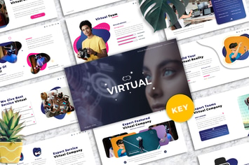 Virtual - Creative  Keynote Template