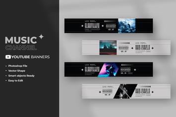 Music - Youtube Banners