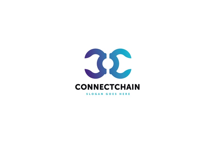 Connect Chain Logo Template