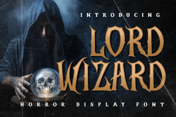 Lord Wizard Metal Horror Font