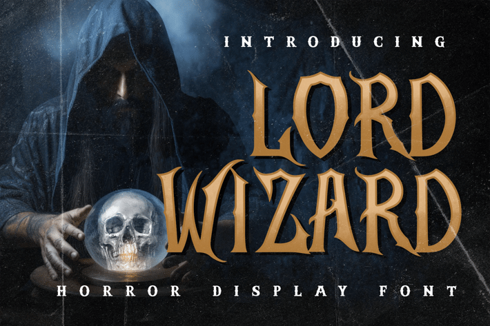 Lord Wizard Metal Horror Font