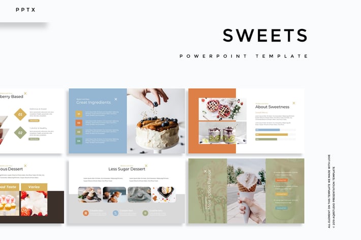 Sweets - Powerpoint Template
