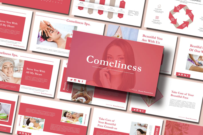 COMELINESS - SPA Powerpoint Template