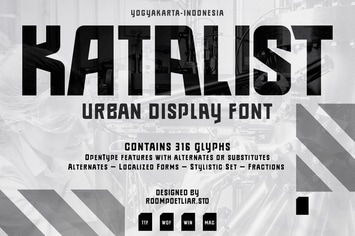 Katalist Display Font