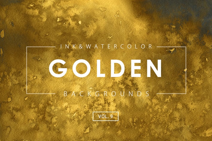Golden Ink Backgrounds 9