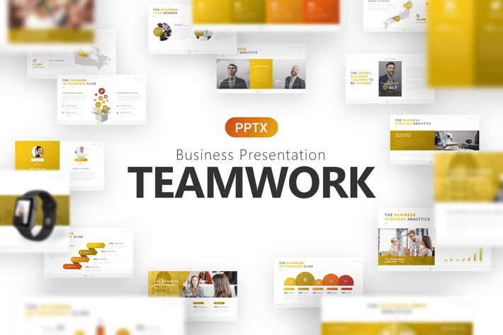 Teamwork Business Presentation Template