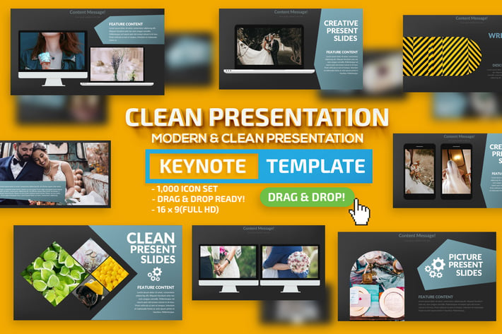 Clean Keynote Presentation
