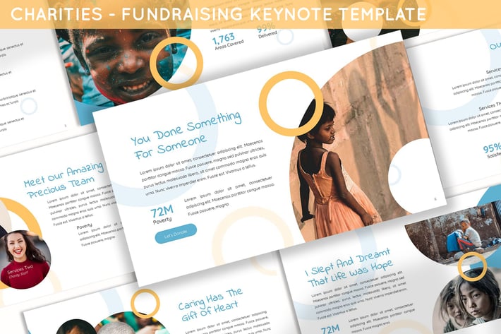 Charities - Fundraising Keynote Template