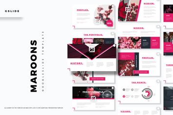 Maroons - Google Slides Template