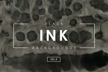 Black Ink Backgrounds Vol.9
