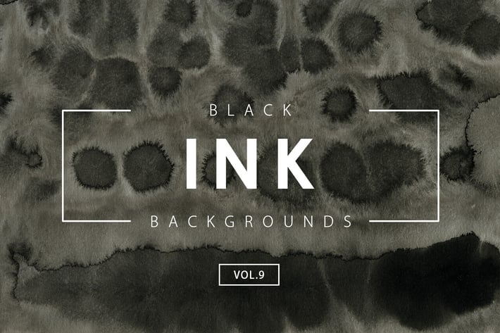 Black Ink Backgrounds Vol.9