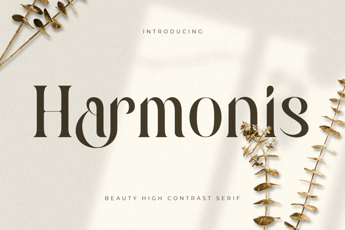 Harmonis - Beauty High Contrast Serif