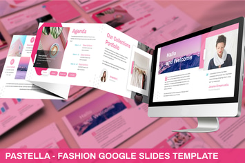 Pastella - Fashion Google Slides Template