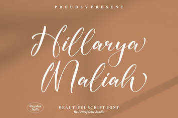 Hillarya Maliah Script Font