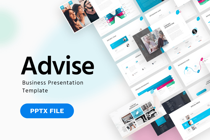 Advise Business Powerpoint Template