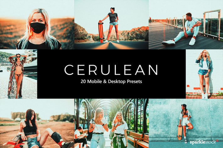 20 Cerulean Lightroom Presets & LUTs