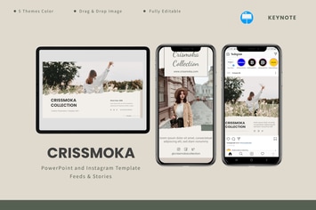 Crismoka  - Keynote & Instagram Template