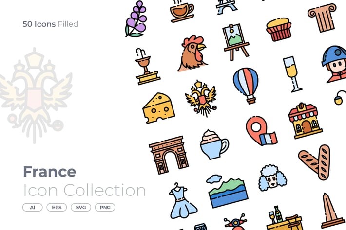 France Filled Icon