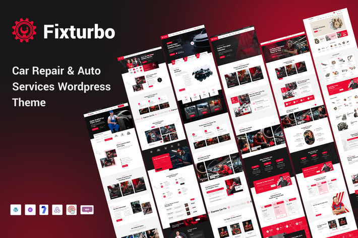 Fixturbo - Car Service & Repair WordPress Theme 