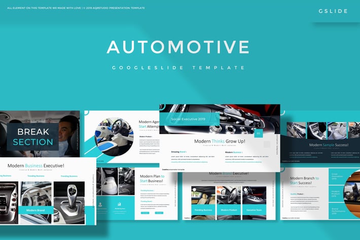 Automotive - Google Slides Template