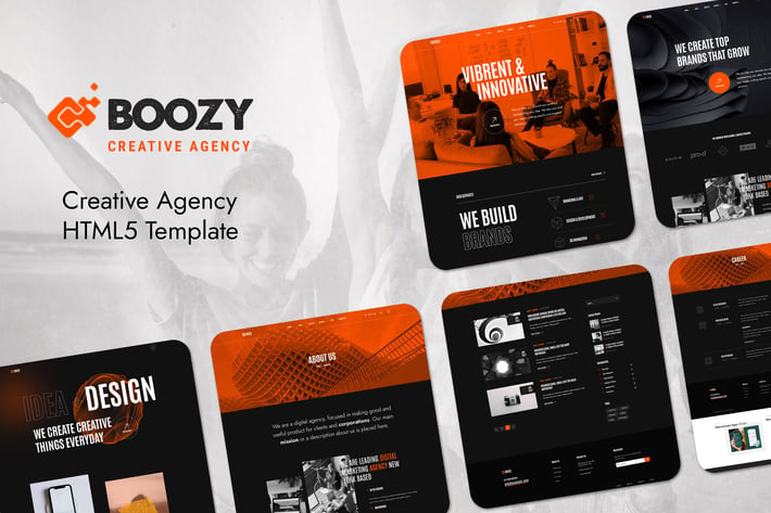 Boozy - Creative Agency HTML5 Template