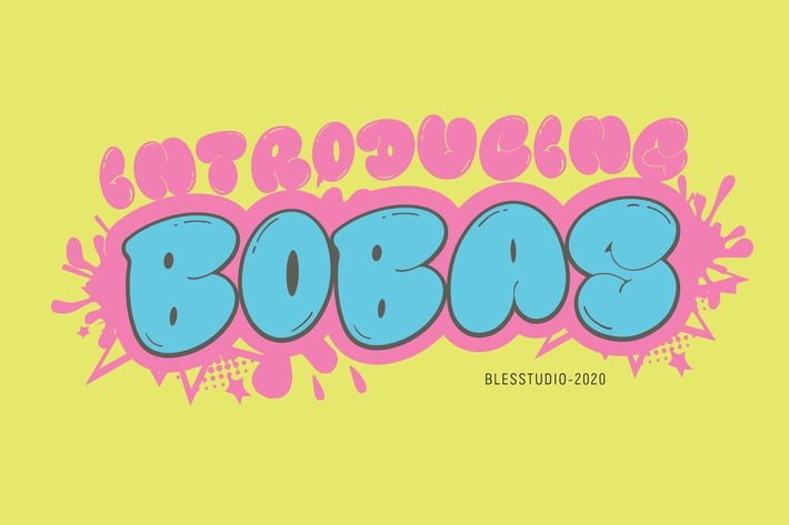 Bobas - Font