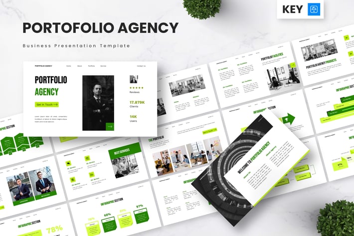 Portofolio Agency - Business Keynote Templates