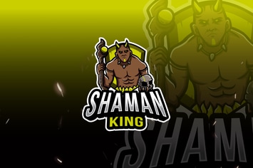 Shaman King Esport Logo Template