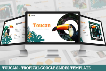 Toucan - Tropical Google Slides Template