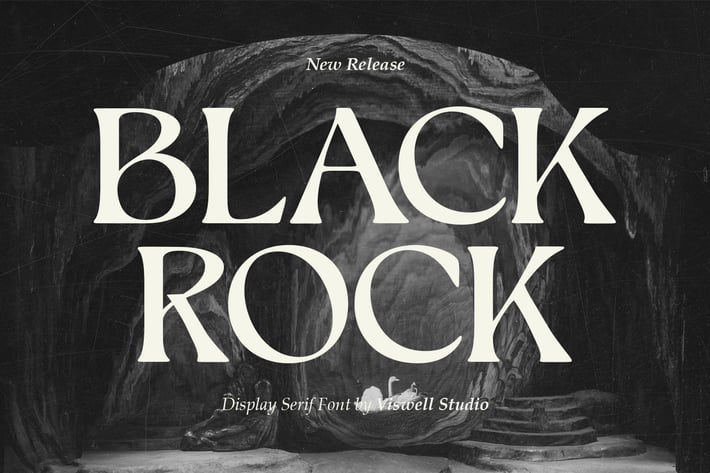 Black Rock - Display Font