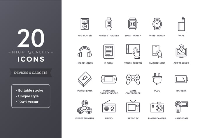 Devices Icons