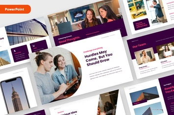 AXION - Business Clean Modern Powerpoint Template