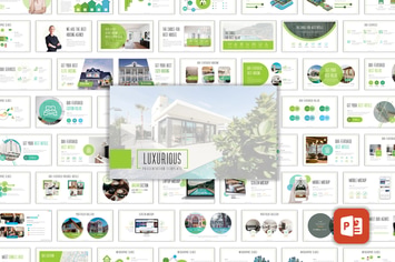 Luxurious - Real Estate PowerPoint Template