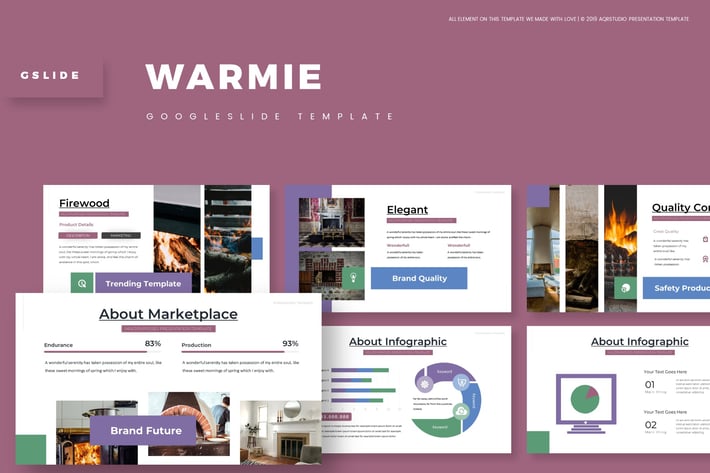 Warmie - Google Slides Template