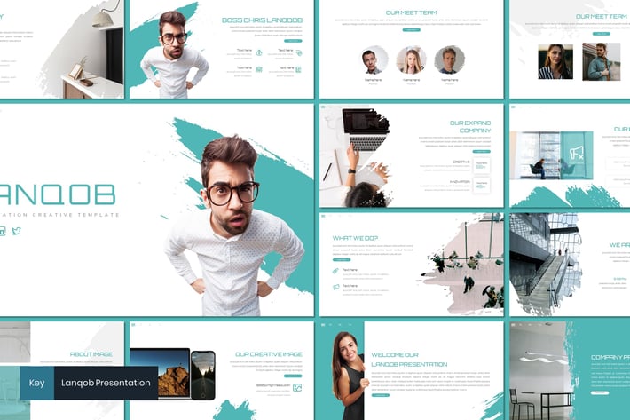 Lanqob - Creative Keynote Template