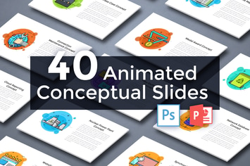 40 Animated Conceptual Slides for Powerpoint p.5