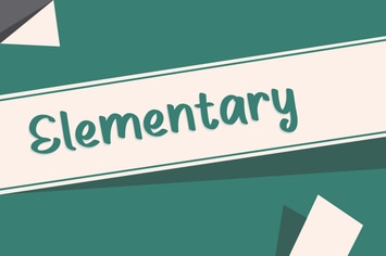 Elementary - Display Handwritten Font