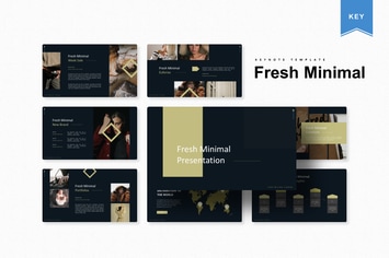 Fresh Minimal | Keynote Template
