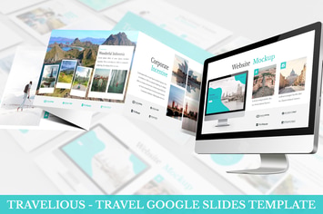 Travelious - Travel Google Slides Template