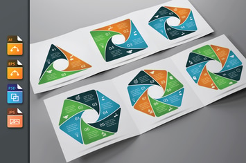 Infographics template set v.18