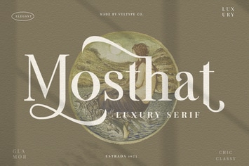 Mosthat - Modern Serif Font